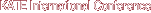 KATE International Conferences